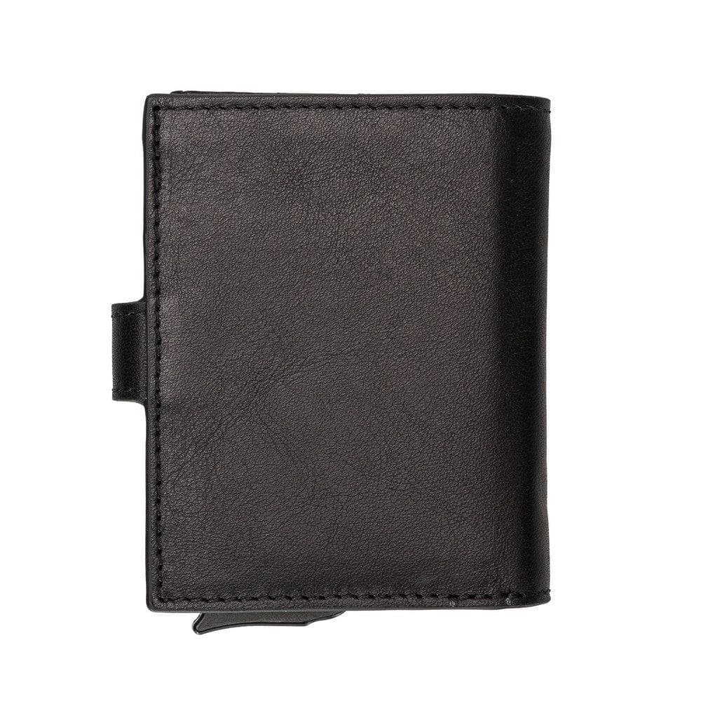 Palermo Zip Mechanical Genuine Leather Card Holder