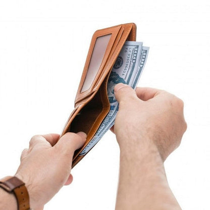 Pier Handmade and Personalised Genuine  Wallet for Men's