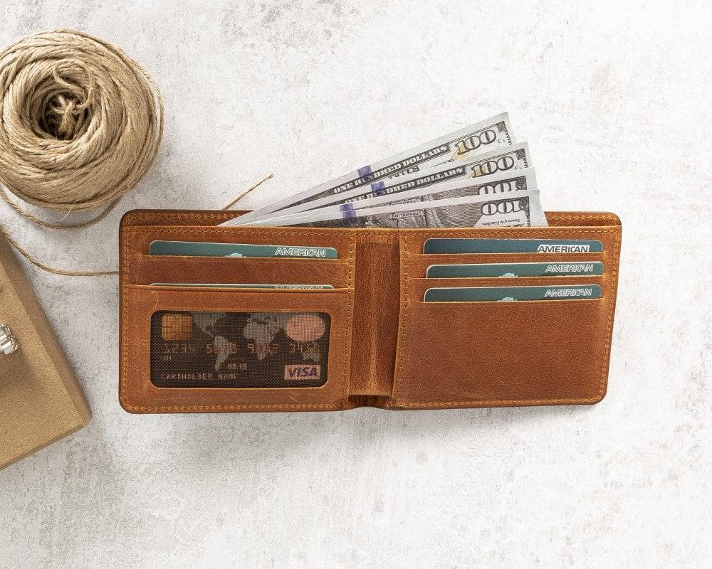 Pier Handmade and Personalised Genuine  Wallet for Men's