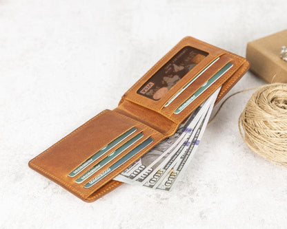 Pier Handmade and Personalised Genuine  Wallet for Men's