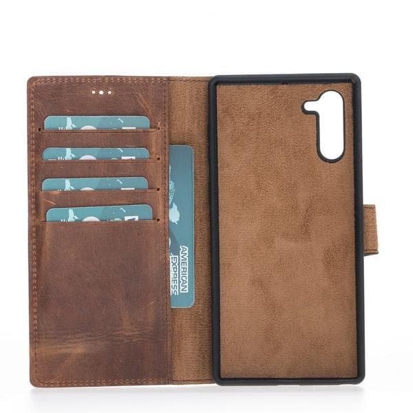 Samsung Galaxy Note 10 Series Detachable Leather Case / MW