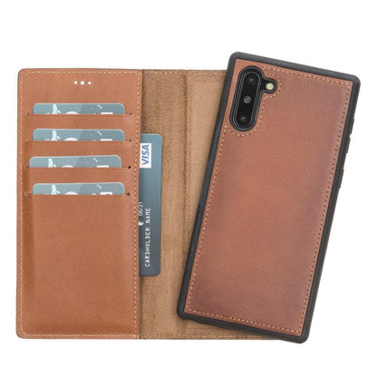 Samsung Galaxy Note 10 Series Detachable Leather Case / MW