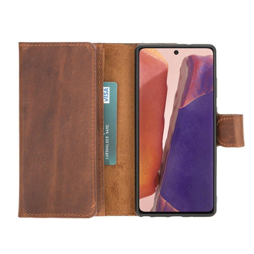 Samsung Galaxy Note 20 Leather SANTA Wallet Case