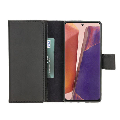 Samsung Galaxy Note 20 Leather SANTA Wallet Case