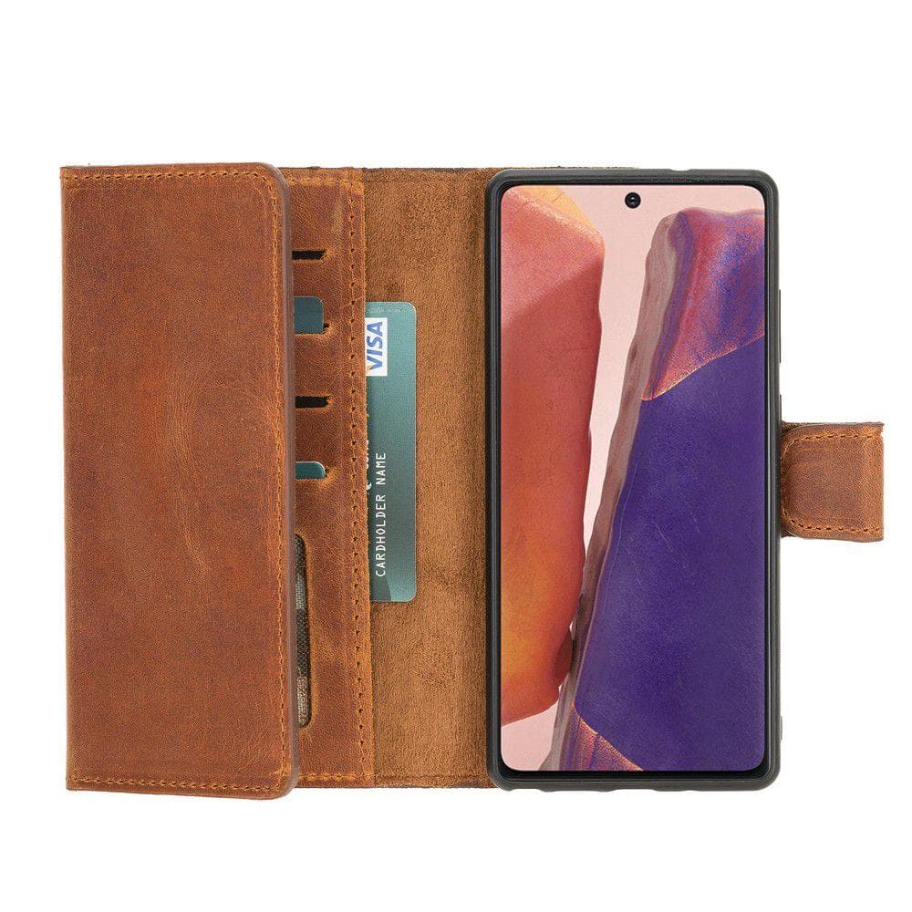 Samsung Galaxy Note 20 Leather SANTA Wallet Case