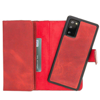 Samsung Galaxy Note 20 Leather SANTA Wallet Case