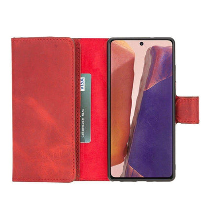 Samsung Galaxy Note 20 Leather SANTA Wallet Case