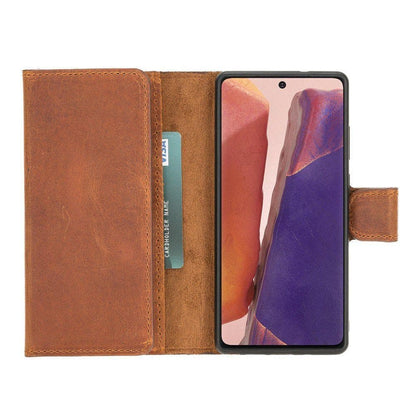 Samsung Galaxy Note 20 Leather SANTA Wallet Case