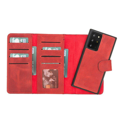 Samsung Galaxy Note 20 Ultra Leather SANTA Wallet Case