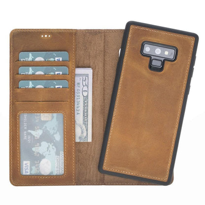 Samsung Galaxy Note 9 Series Detachable Leather Case / MW