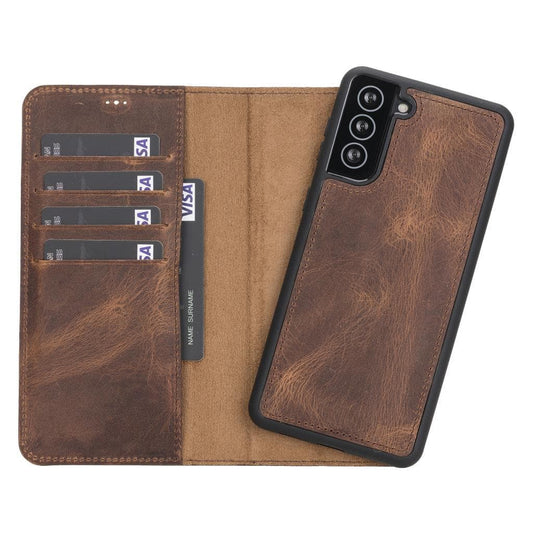 Samsung Galaxy S21 Series Detachable Leather Case