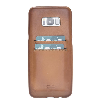 Samsung Galaxy S8 Plus Leather Case / UCCC - Ultra Cover with Card Holder