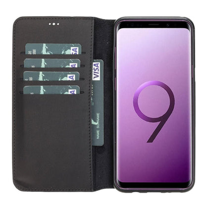 Samsung  Galaxy S8 Plus Detachable Leather Case / WC - Wallet Case