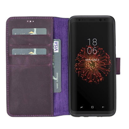 Samsung  Galaxy S8 Plus Detachable Leather Case / WC - Wallet Case