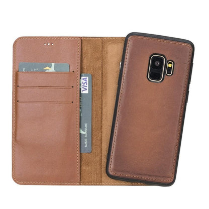 Samsung Galaxy S9 Series Detachable Leather Case / MW