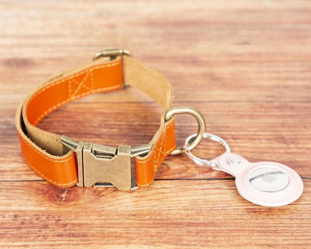 Leslie Leather Dog Collar