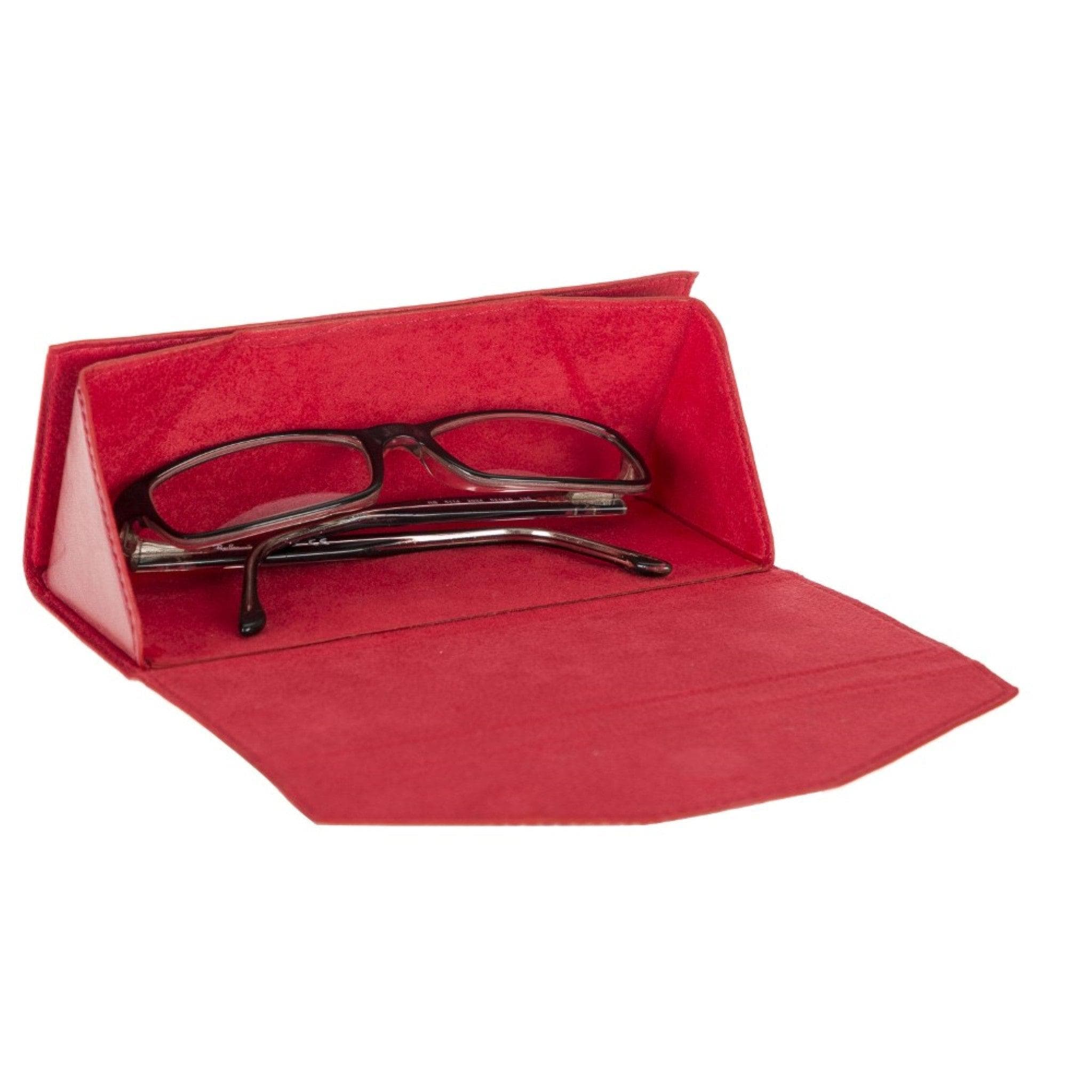 Smart Leather Glasses Case