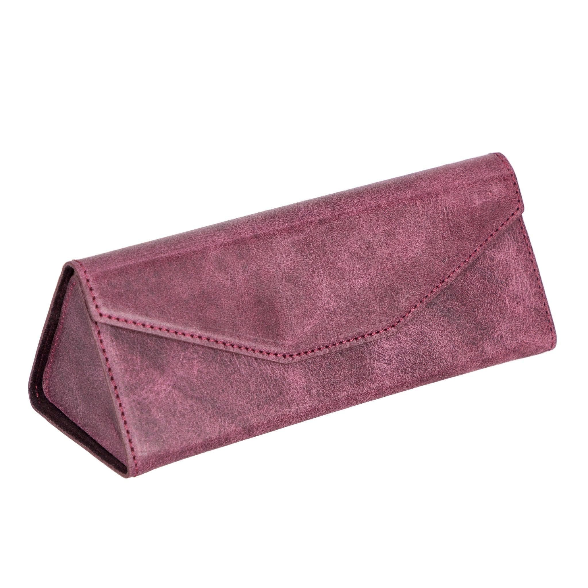 Smart Leather Glasses Case