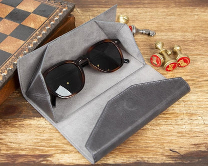 Smart Glasses Genuine Leather Case