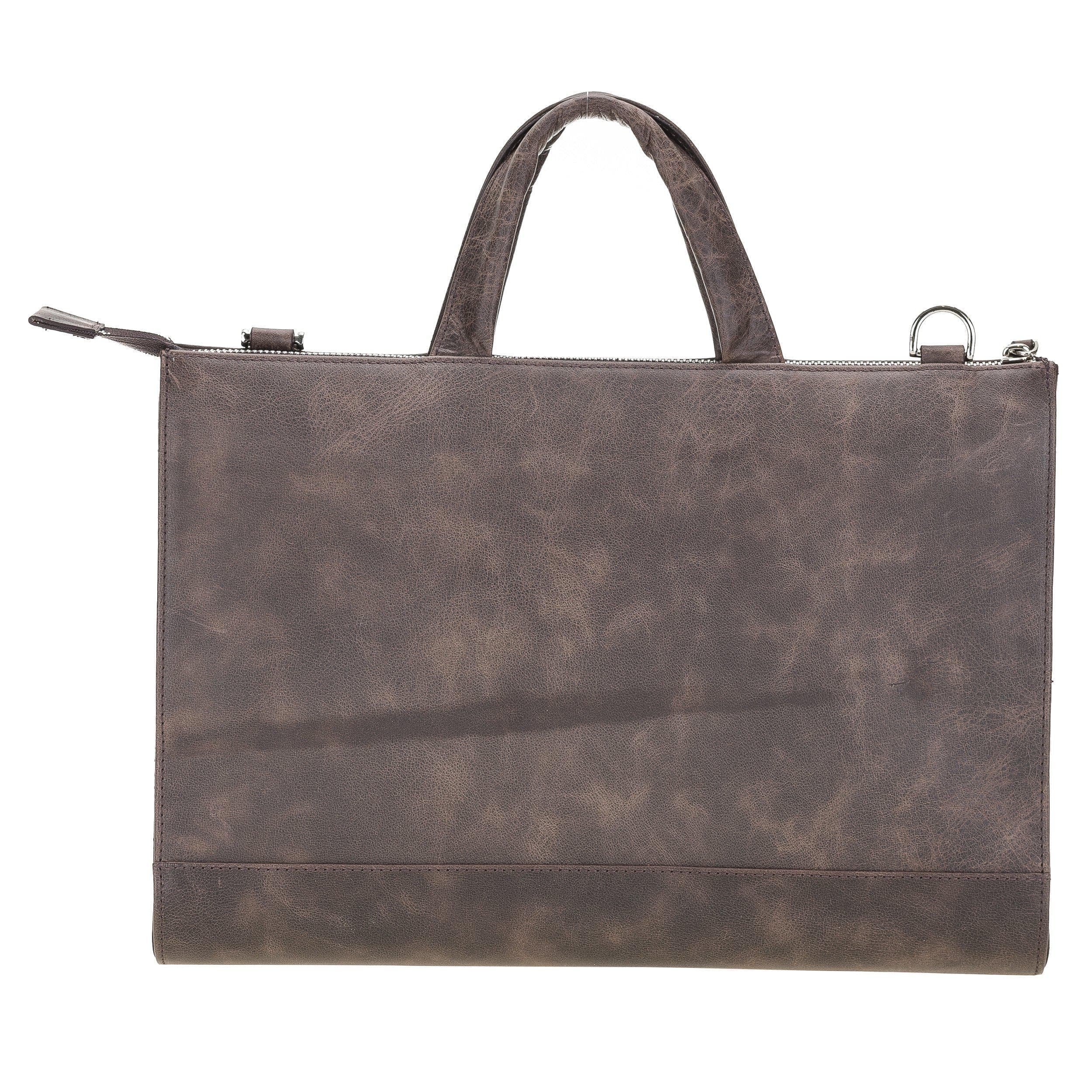 Professional Leather Laptop Bag - 13"