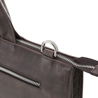 Professional Leather Laptop Bag - 13"