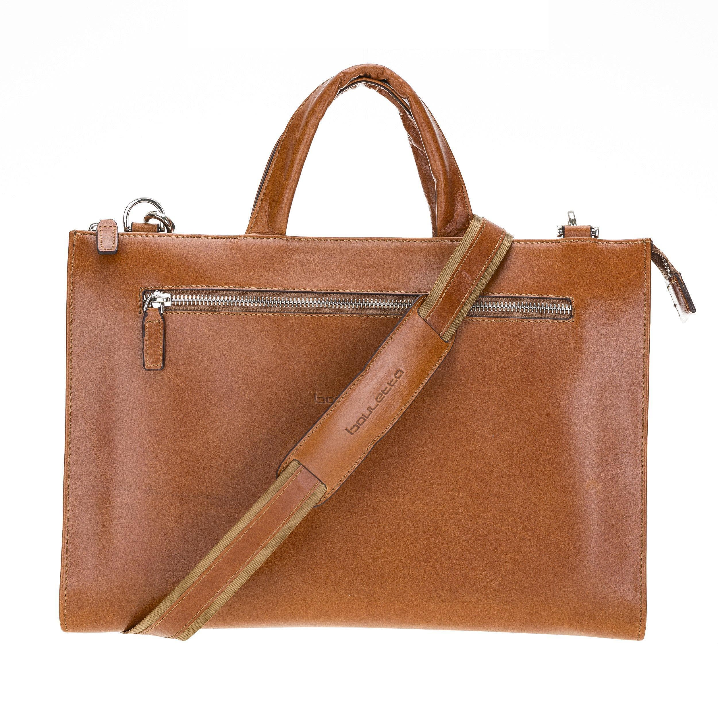 Professional Leather Laptop Bag - 13"