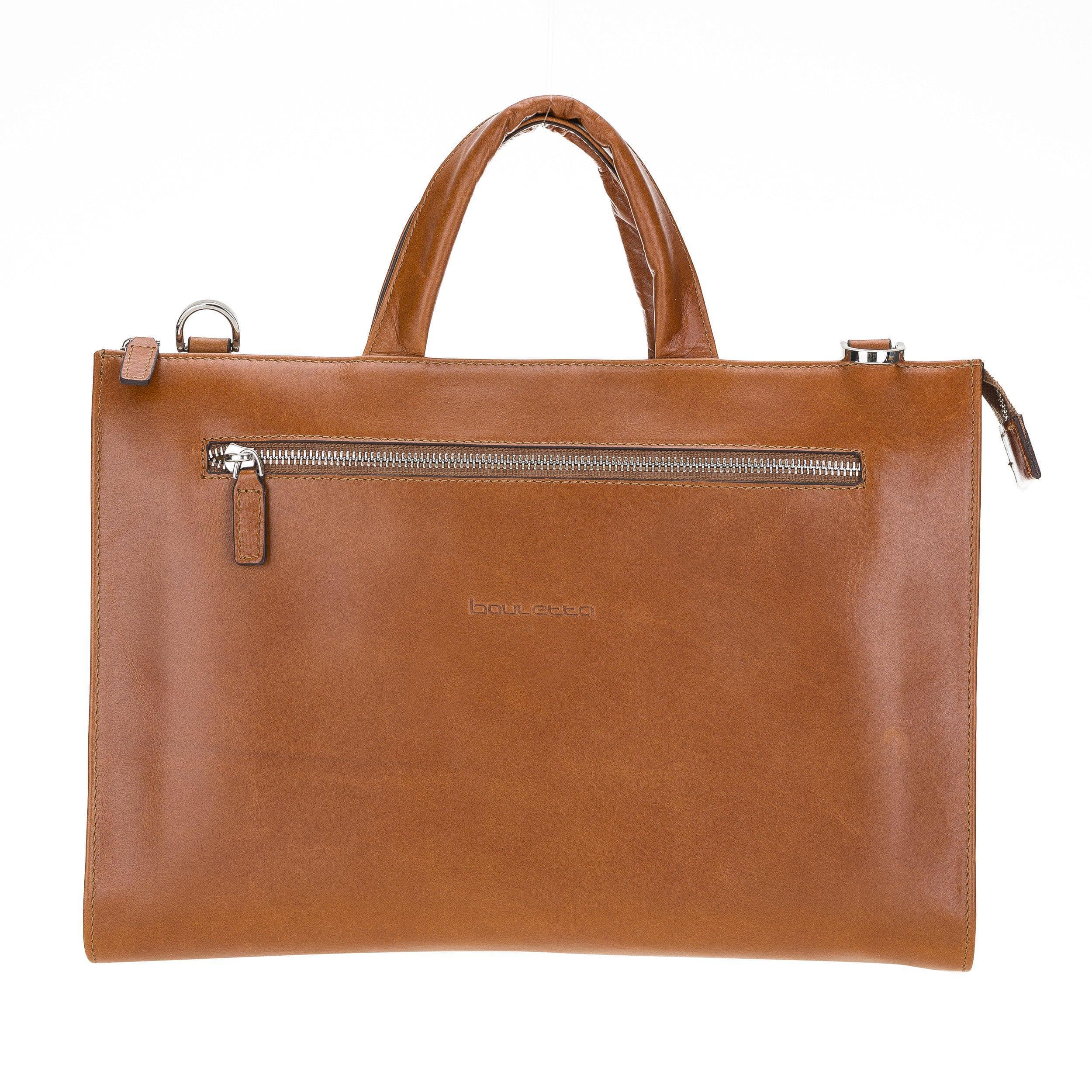 Professional Leather Laptop Bag - 13"