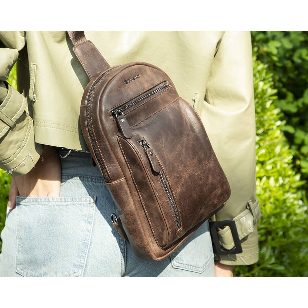 Blake Genuine Leather Men/Women Cross Bags - Backpack