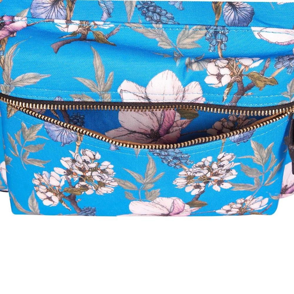 Blue Cherry Blossom 13-14 Inch MacBook / Laptop Backpack