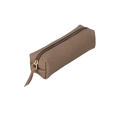 Multibox Genuine Leather Make-up / Pencil Case