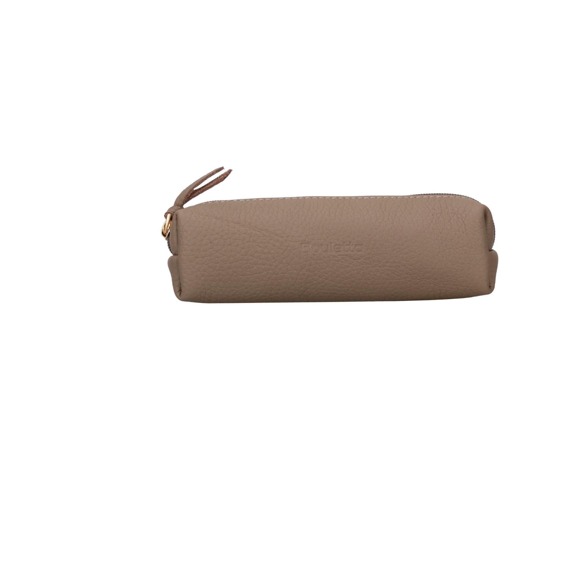 Multibox Genuine Leather Make-up / Pencil Case