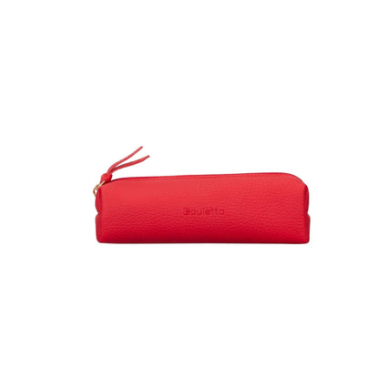 Multibox Genuine Leather Make-up / Pencil Case