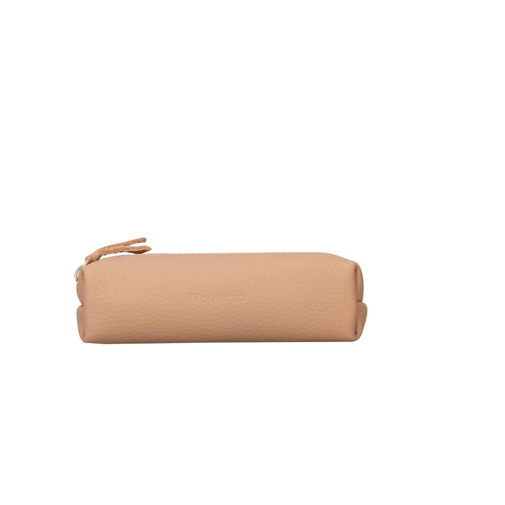 Multibox Genuine Leather Make-up / Pencil Case