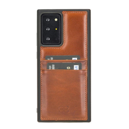 Samsung  Series Leather Back Cover With Card Holder