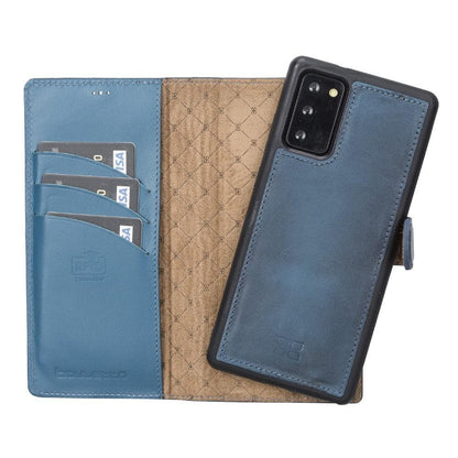 Samsung Galaxy  Series Detachble Leather Wallet Case - MW