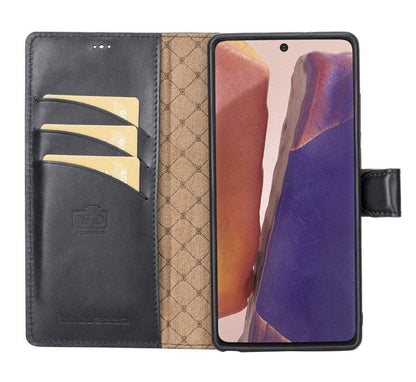 Samsung Galaxy  Series Detachble Leather Wallet Case - MW