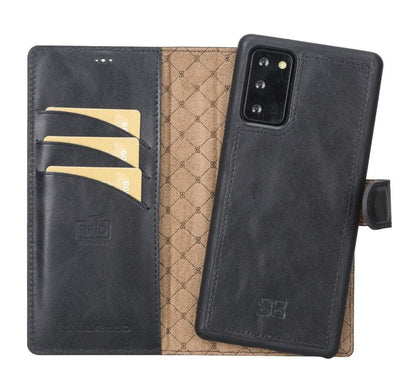 Samsung Galaxy  Series Detachble Leather Wallet Case - MW