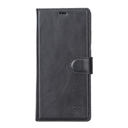 Samsung Galaxy  Series Detachble Leather Wallet Case - MW