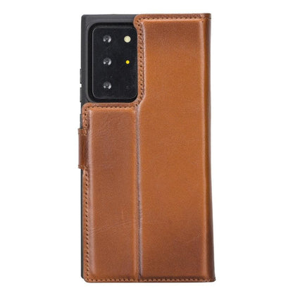 Samsung Galaxy  Series Detachble Leather Wallet Case - MW