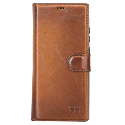 Samsung Galaxy  Series Detachble Leather Wallet Case - MW