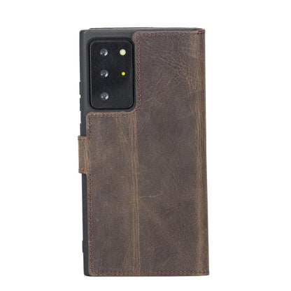 Samsung Galaxy  Series Detachble Leather Wallet Case - MW