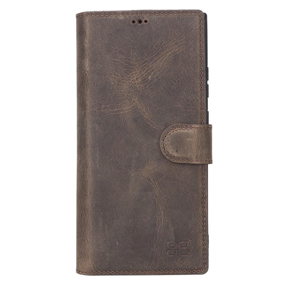 Samsung Galaxy  Series Detachble Leather Wallet Case - MW