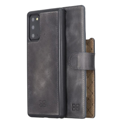 Samsung Galaxy  Series Detachble Leather Wallet Case - MW