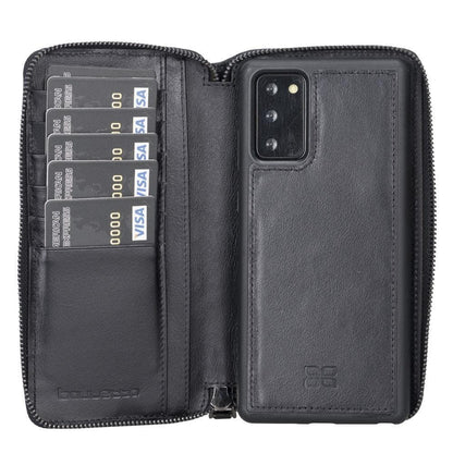 Samsung  Series Leather Pouch Magnetic Wallet Case