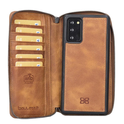 Samsung  Series Leather Pouch Magnetic Wallet Case