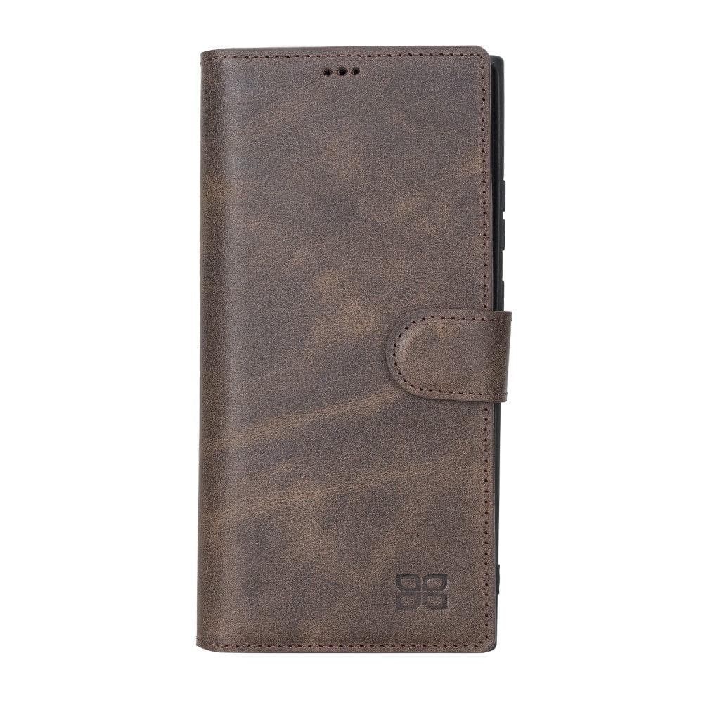 Samsung Galaxy  Series Non-Detachable Leather Wallet Case - WC