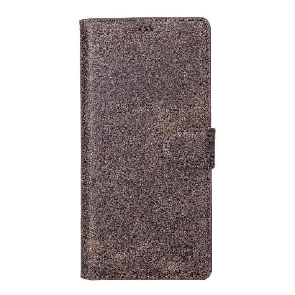 Samsung Galaxy  Series Non-Detachable Leather Wallet Case - WC