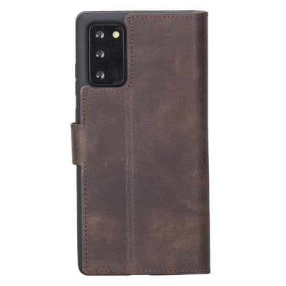 Samsung Galaxy  Series Non-Detachable Leather Wallet Case - WC