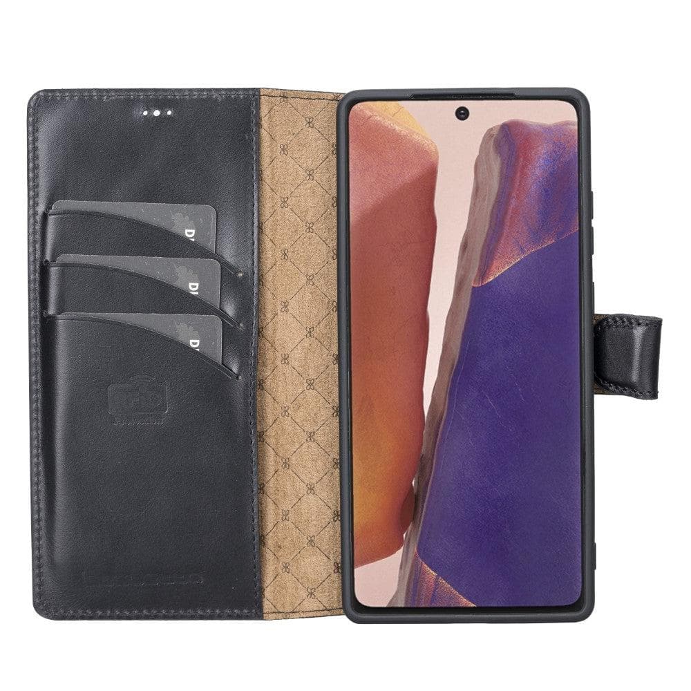 Samsung Galaxy  Series Non-Detachable Leather Wallet Case - WC