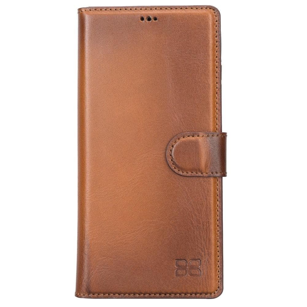 Samsung Galaxy  Series Non-Detachable Leather Wallet Case - WC